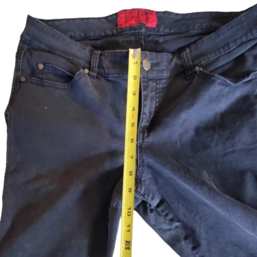 Tripp NYC Black Skinny Junior Jeans. Size 14T.